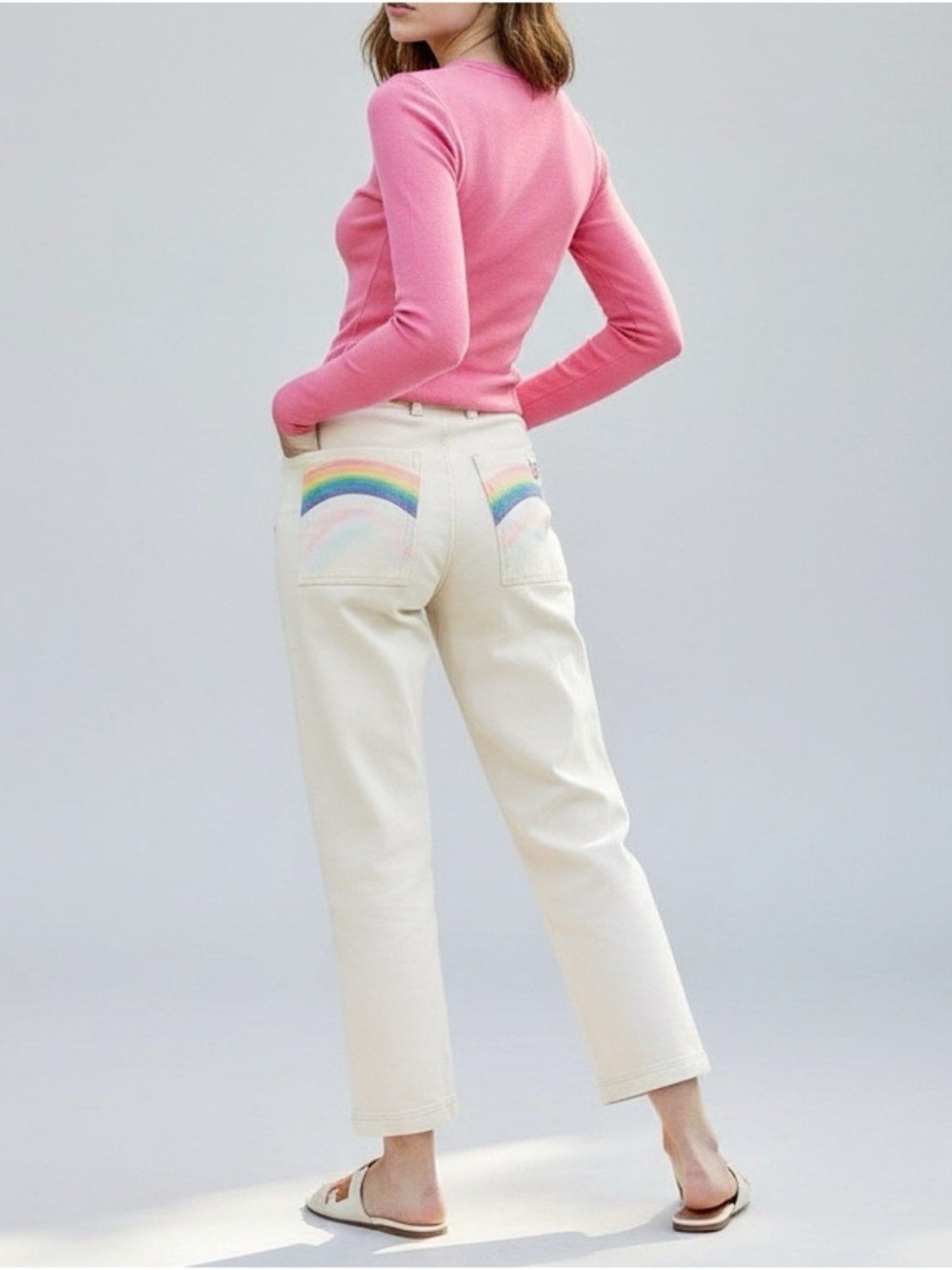 BIG BUD PRESS Work Pants, Airbrush Rainbow, XS (Limited Edition) - Picture 4 of 14